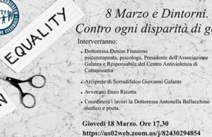 INCONTRO ONLINE SUL TEMA “8 MARZO E DINTORNI, CONTRO OGNI DISPARITÀ DI GENERE”
