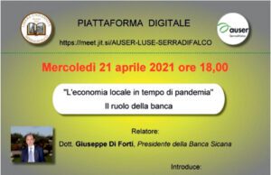 SERRADIFALCO, LIBERA UNIVERSITÀ SENZA ETÀ: TRE INCONTRI ONLINE PER CRESCERE COME COMUNITÀ