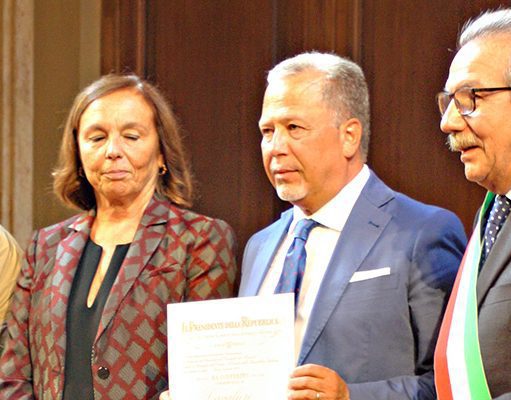 SERRADIFALCO, IL PROFESSOR SALVATORE MINNELLA DIVENTA CAVALIERE DELL’ORDINE AL MERITO DELLA REPUBBLICA minnella