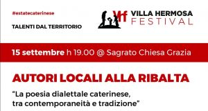 SANTA CATERINA VILLARMOSA, SICILIANTICA ORGANIZZA “AUTORI LOCALI ALLA RIBALTA” autori locali alla ribalta