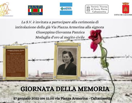 GIORNATA DELLA MEMORIA A CALTANISSETTA: UNA VIA VERRÀ INTITOLATA A GIUSEPPINA PANZICA panzica