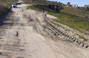 INIZIANO I LAVORI SULLA SP 14 TRA MONTEDORO E RACALMUTO racalmuto