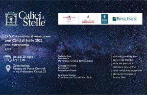 CALTANISSETTA, “WINE PRESS TOUR” CALICI DI STELLE ALLA FONDAZIONE SICANA Calici di Stelle
