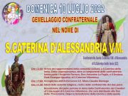 GEMELLAGGIO TRA LE CONFRATERNITE DI SANTA CATERINA VILLARMOSA E SANTA CATERINA DELLO IONIO Gemellaggio tra le Confraternite