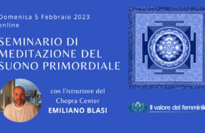 EMILIANO BLASI E IL “SEMINARIO DI MEDITAZIONE DEL SUONO PRIMORDIALE” ONLINE Emiliano Blasi