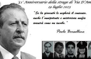 RICORDARE PAOLO BORSELLINO, MAESTRO DEI SACRI VALORI DI GIUSTIZIA E LEGALITÀ paolo borsellino