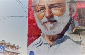 SERRADIFALCO, GIULIO “ROSK” GEBBIA DEDICA UN MURALES AL GRANDE GINO STRADA IN CALABRIA gino strada