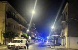 INCENDIO FORSE DOLOSO NELLA NOTTE A SERRADIFALCO incendio