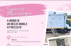 SCREENING MAMMOGRAFICI GRATUITI NEL NISSENO Screening