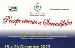 SERRADIFALCO, IL “PRESEPE VIVENTE” AI NASTRI DI PARTENZA “Presepe vivente”