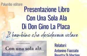 “CON UNA SOLA ALA”, LA PRESENTAZIONE DEL LIBRO A SANTA CATERINA VILLARMOSA “Con una sola ala”