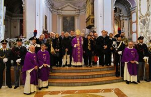 CALTANISSETTA, SANTA MESSA DI NATALE INTERFORZE IN CATTEDRALE santa messa