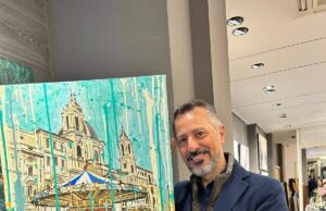 L’OMAGGIO DELL’ARTISTA PALERMITANO MARCO FAVATA ALLA CITTÀ DI ROMA Marco Favata