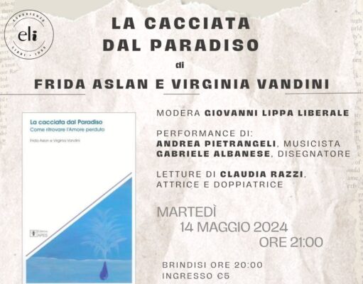 DOMANI A ROMA “LA CACCIATA DAL PARADISO. COME RITROVARE L’AMORE PERDUTO” paradiso