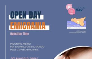 A CALTANISSETTA CI SARÀ L’OPEN DAY EMICRANIA emicrania