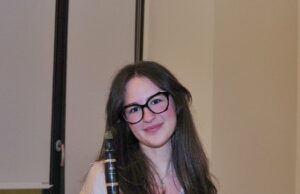 SOFIA SALOMONE, UNA GIOVANE DI TALENTO CHE INCANTA CON IL CLARINETTO Sofia Salomone