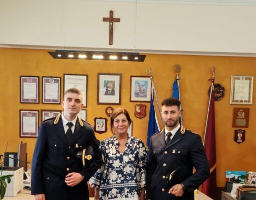 DUE NUOVI COMMISSARI DELLA POLIZIA A CALTANISSETTA polizia