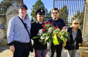 MESSA IN SUFFRAGIO A CALTANISSETTA IN MEMORIA DEL POLIZIOTTO MORTO IN UN INCIDENTE caltanissetta