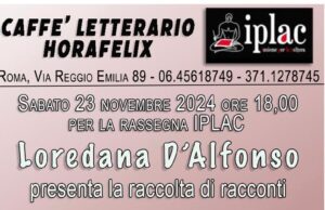 LOREDANA D’ALFONSO PRESENTA A ROMA LA SUA RACCOLTA DI RACCONTI Loredana D’Alfonso