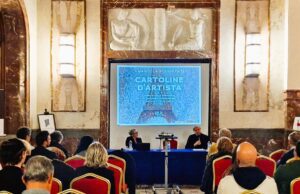 “CARTOLINE D’ARTISTA” A CALTANISSETTA CON EMANUELA PULVIRENTI E LEANDRO JANNI Leandro Janni