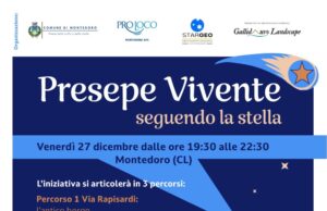 A MONTEDORO IL PRESEPE VIVENTE Montedoro