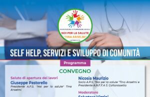 CONVEGNO “SELF HELP, SERVIZI E SVILUPPO DI COMUNITÀ” A CALTANISSETTA convegno