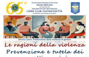 CALTANISSETTA: “LE RAGIONI DELLA VIOLENZA (PREVENZIONE E TUTELA DEI SOGGETTI PASSIVI)” ragioni della violenza