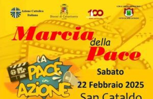 SAN CATALDO, DOMANI LA MARCIA DELLA PACE pace