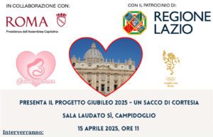 ROMA, ECCO IL PROGETTO “UN SACCO DI CORTESIA” PENSATO PER IL GIUBILEO 2025 Roma