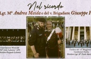 SERRADIFALCO, CONCERTO E STELE IN MEMORIA DI ANDREA MAIDA E GIUSEPPE PACE Andrea Maida