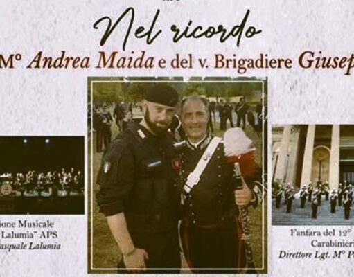 SERRADIFALCO, CONCERTO E STELE IN MEMORIA DI ANDREA MAIDA E GIUSEPPE PACE Andrea Maida
