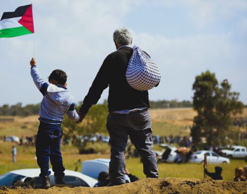 A SERRADIFALCO MANIFESTAZONE PER GAZA manifestazione