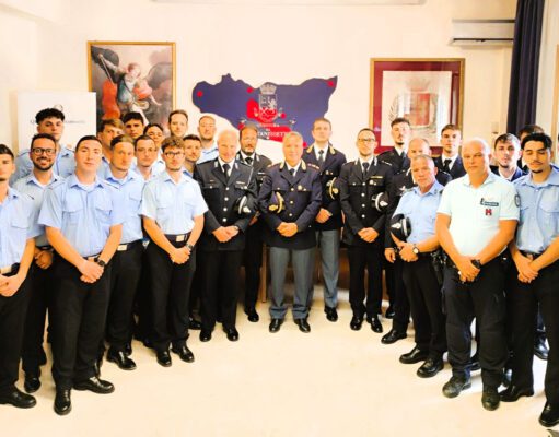 ALLIEVI DELLA PENITENZIARIA IN VISITA ALLA QUESTURA DI CALTANISSETTA allievi