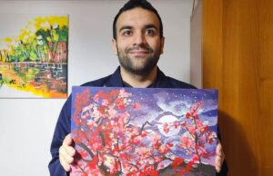 DAVIDE CISTERNINO, UN PADRE CHE CREA UN FUTURO PER LUCA CON L’ARTE E L’INCLUSIONE Luca