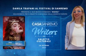 DANILA TRAPANI (SCRITTRICE DI SERRADIFALCO) VOLA AL FESTIVAL DI SANREMO danila