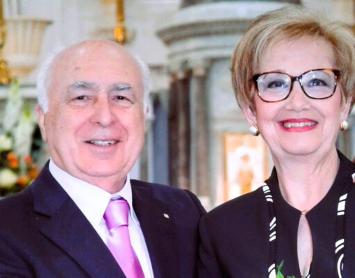 SERRADIFALCO, NOZZE DI DIAMANTE PER SALVATORE AUGELLO E DORA MARSALA salvatore