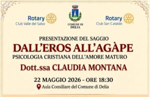 DELIA, CLAUDIA MONTANA PRESENTA “DALL’EROS ALL’AGAPE. PSICOLOGIA CRISTIANA DELL’AMORE MATURO” Claudia Montana