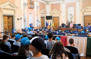 CALTANISSETTA, I GIOVANI ALLA SCOPERTA DELL’AULA CONSILIARE consiliare