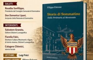 OGGI POMERIGGIO FILIPPO FALCONE PRESENTA “STORIA DI SOMMATINO” Filippo