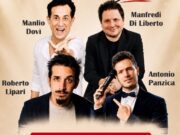 A SAN CATALDO LA COMICITÀ DI ROBERTO LIPARI, MANLIO DOVÌ, MANFREDI DI LIBERTO E ANTONIO PANZICA roberto lipari
