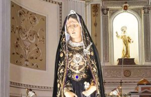 SERRADIFALCO, SOLENNI FESTEGGIAMENTI IN ONORE DELLA MADONNA ADDOLORATA addolorata