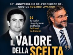 CALTANISSETTA RICORDA IL GIUDICE ROSARIO LIVATINO CON IL PREFETTO RENATO CORTESE Renato Cortese