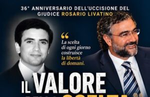 CALTANISSETTA RICORDA IL GIUDICE ROSARIO LIVATINO CON IL PREFETTO RENATO CORTESE Renato Cortese