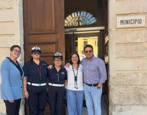 SANTA CATERINA VILLARMOSA, ANNA MARIA FERRARA COMANDANTE DELLA POLIZIA MUNICIPALE Anna Maria Ferrara