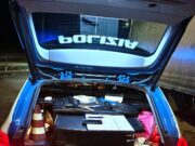 CALTANISSETTA, LA POLIZIA STRADALE SEQUESTRA DUE AUTOCARRI polizia